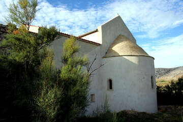 Historické centrum města Pag, ostrov Pag, Chorvatsko