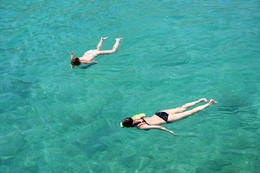 Výlet člunem v Pažském zálivu, ostrov Pag