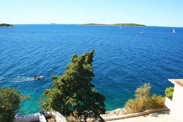 Apartmány Paško: apartmán A4 pre 4-7 osôb, <br />
1. poschodie