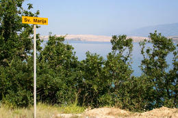 Chorvatsko, ostrov Pag, výstup na Sv. Vid