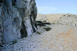 Chorvatsko, ostrov Pag, výstup na Sv. Vid