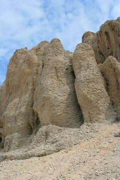 Skály v kaňonu Ručica, ostrov Pag, Chorvatsko