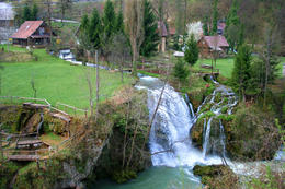 Chorvatsko, Slunj vodopády